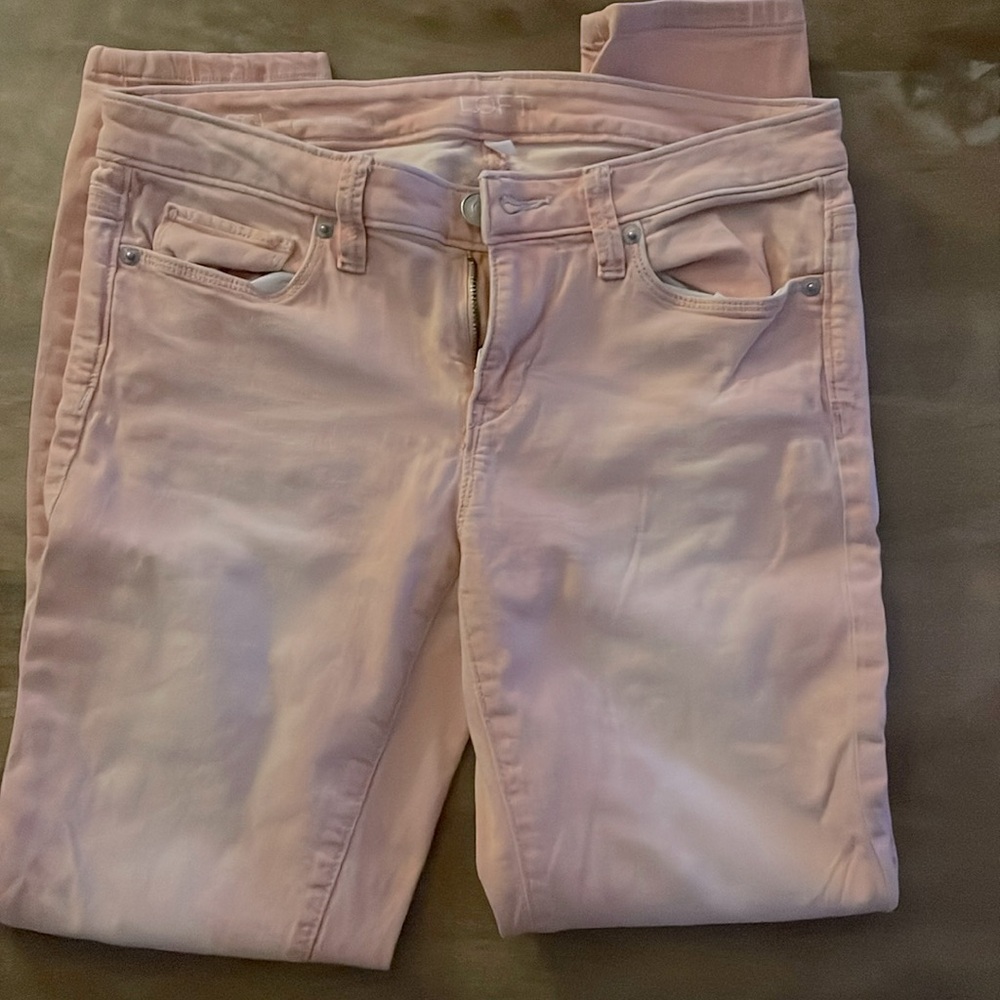 Women’s Salmon sz 4 Loft Modern Skinny ankle Jean